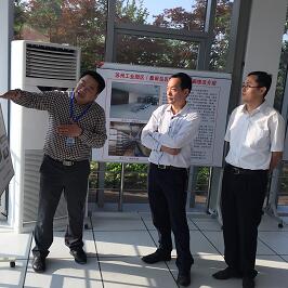 九州酷游陪同江苏省住建厅副厅长陈浩东考察桑田岛综合管廊